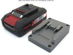 Adapter for Einhell X-Change battery 18V / 14.4V charger cradle grey
